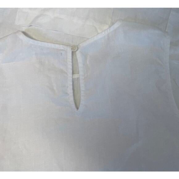 Reformation Womens Size S 100% Linen Pocket Knee Length Dress - Picture 9 of 9